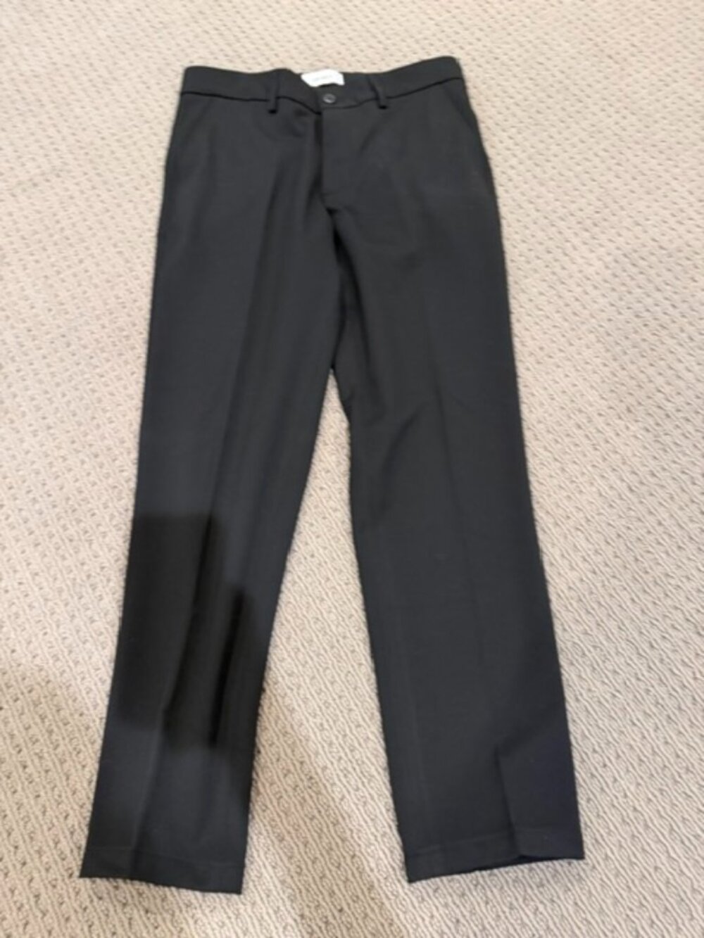 Les Deux Regular Fit Men's Black Dress Trousers 30x32